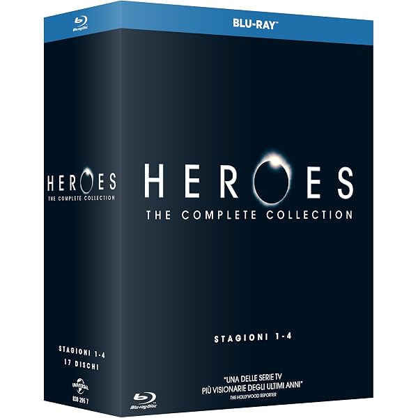 Heroes: The Complete Series (inc. Heroes Reborn) Blu-Ray [Region